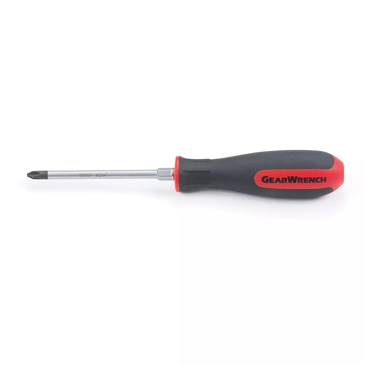 #2 x 4" GearWrench Phillips Screwdriver with Nut Bolster KDT80007 GearWrench