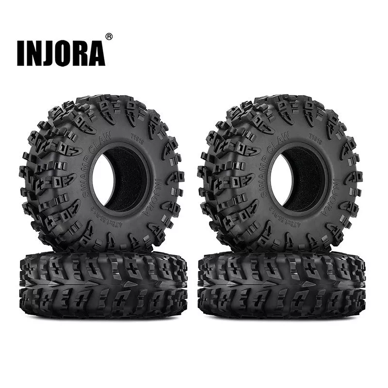 [Clearance Sale] S3 Swamp Claw 1.9" 4.75" OD M/T Tires (4) (120*42mm)