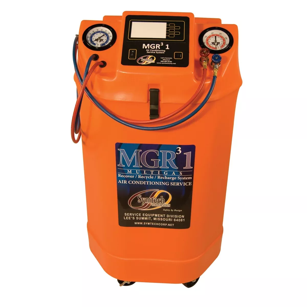 Multi-Refrigerant Recover, Recycle, and Recharge System SYMMGR-1 Symtech