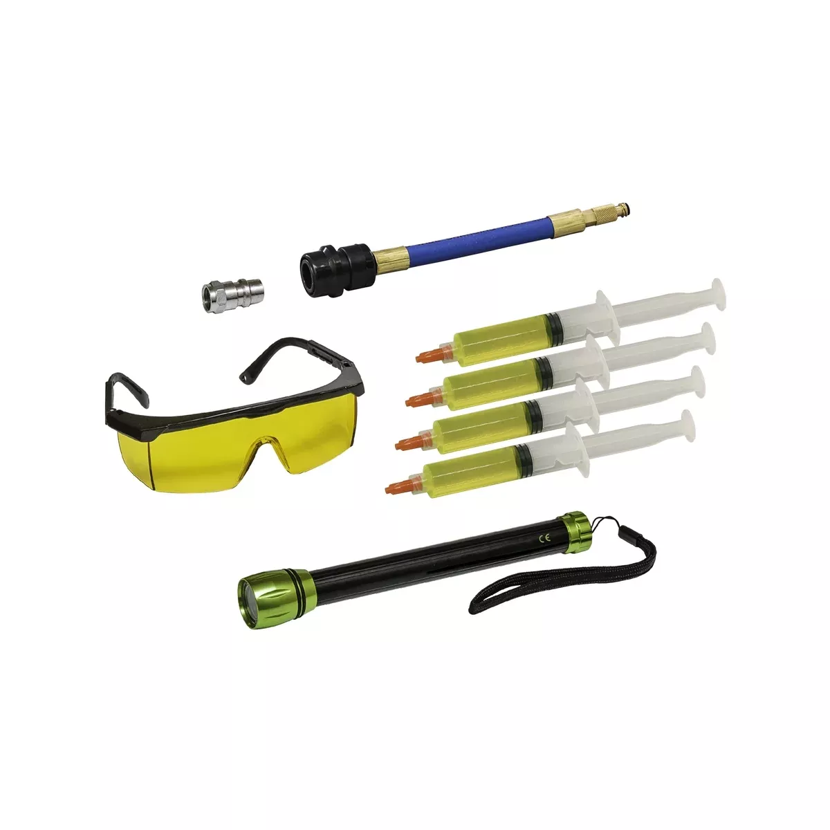 SOLO-SHOT Single-Use Syringe Leak Detection Kit TRALF040CS Tracer Products