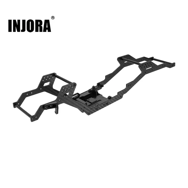 [US Clearance Deal] 313/324mm Wheelbase LCG Carbon Fiber Chassis Kit for 1/10 RC Crawler TRX4 Upgrade Parts