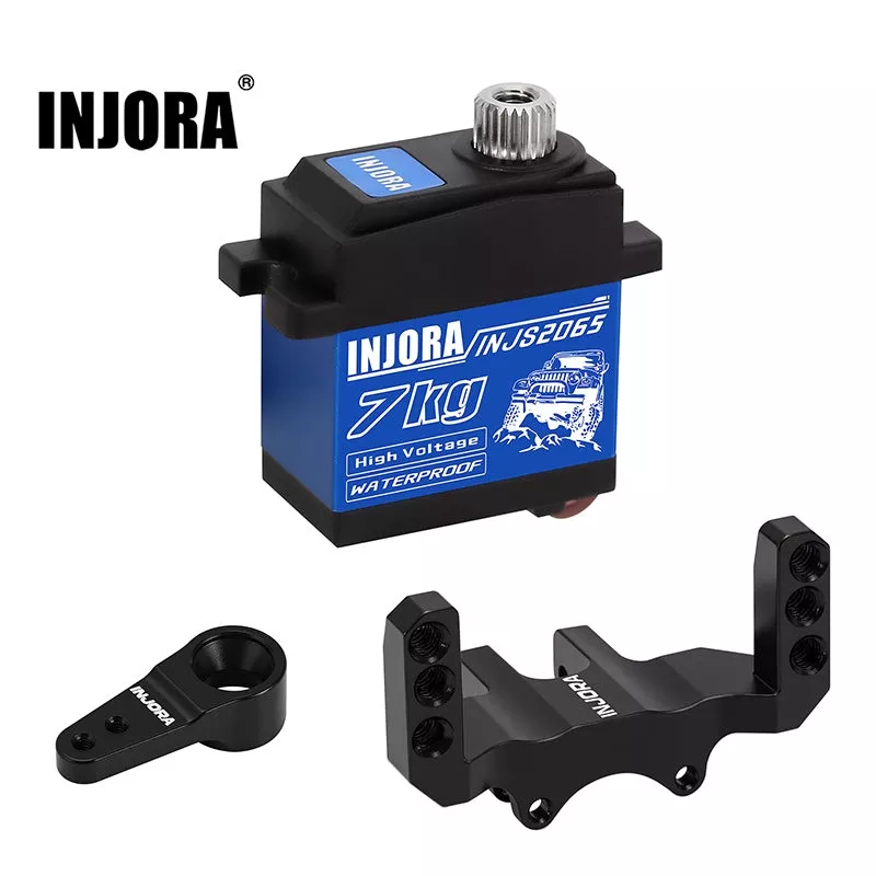 [US Warehouse] 7KG Waterproof 2065 Servo with Mount & Arm for 1/24 Axial SCX24
