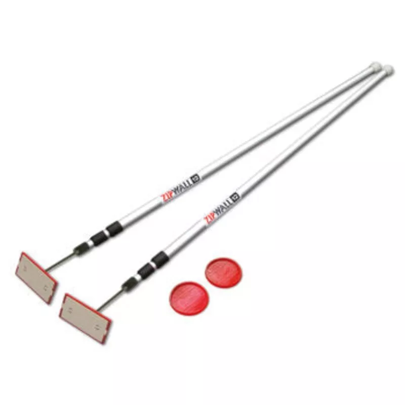 ZipWall Spring Loaded pole 1.4 - 3.7m 2 pack