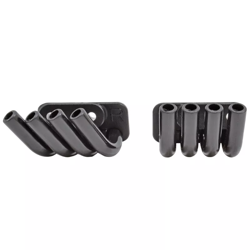 Zoomies Mock Exhaust Headers, Black