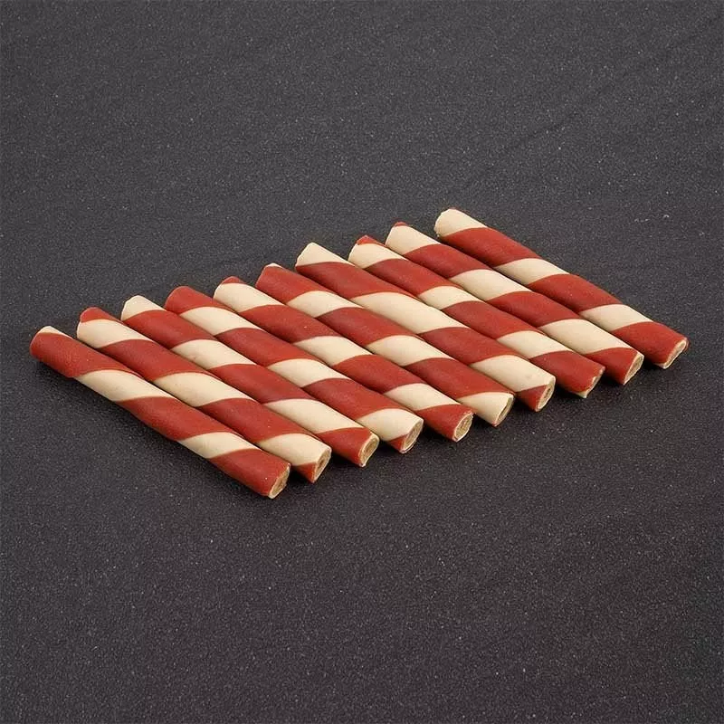 Zoon Rawhide Free Duck, Cranberry & Pumpkin Twists 10 Pack